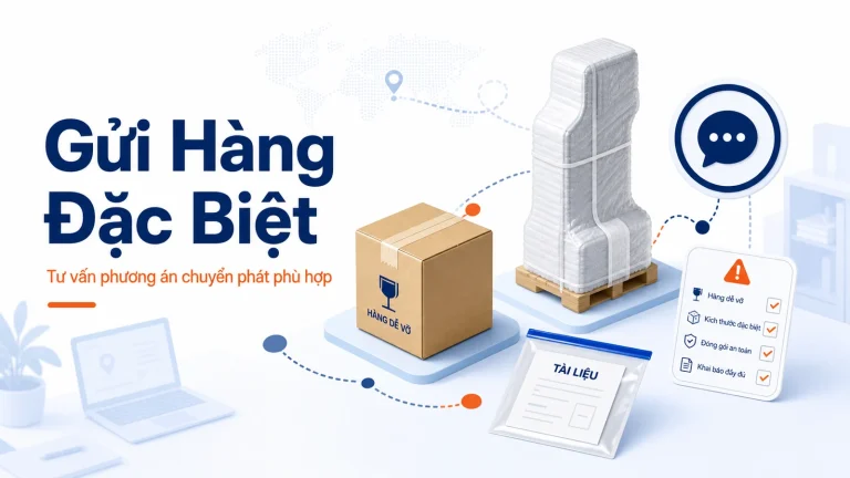 Gửi hàng đặc biệt cần lưu ý gì trước khi chọn phương án chuyển phát?